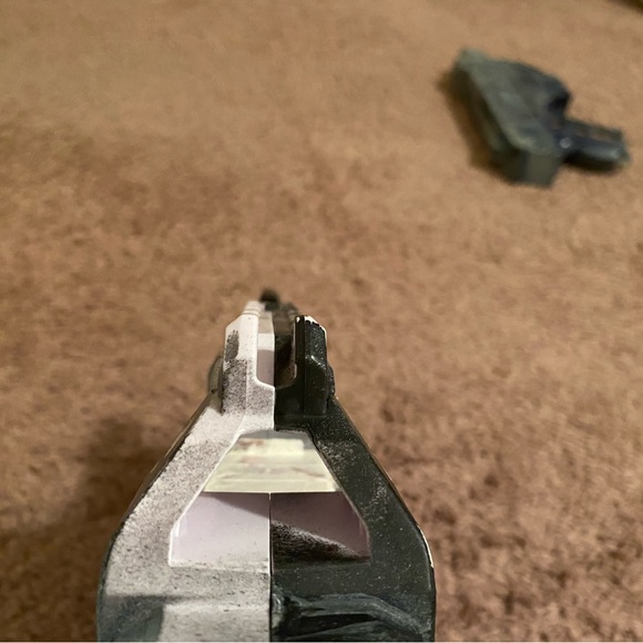 this nerf gun has custom paint job done by a local artist in my area - Picture 3 of 3